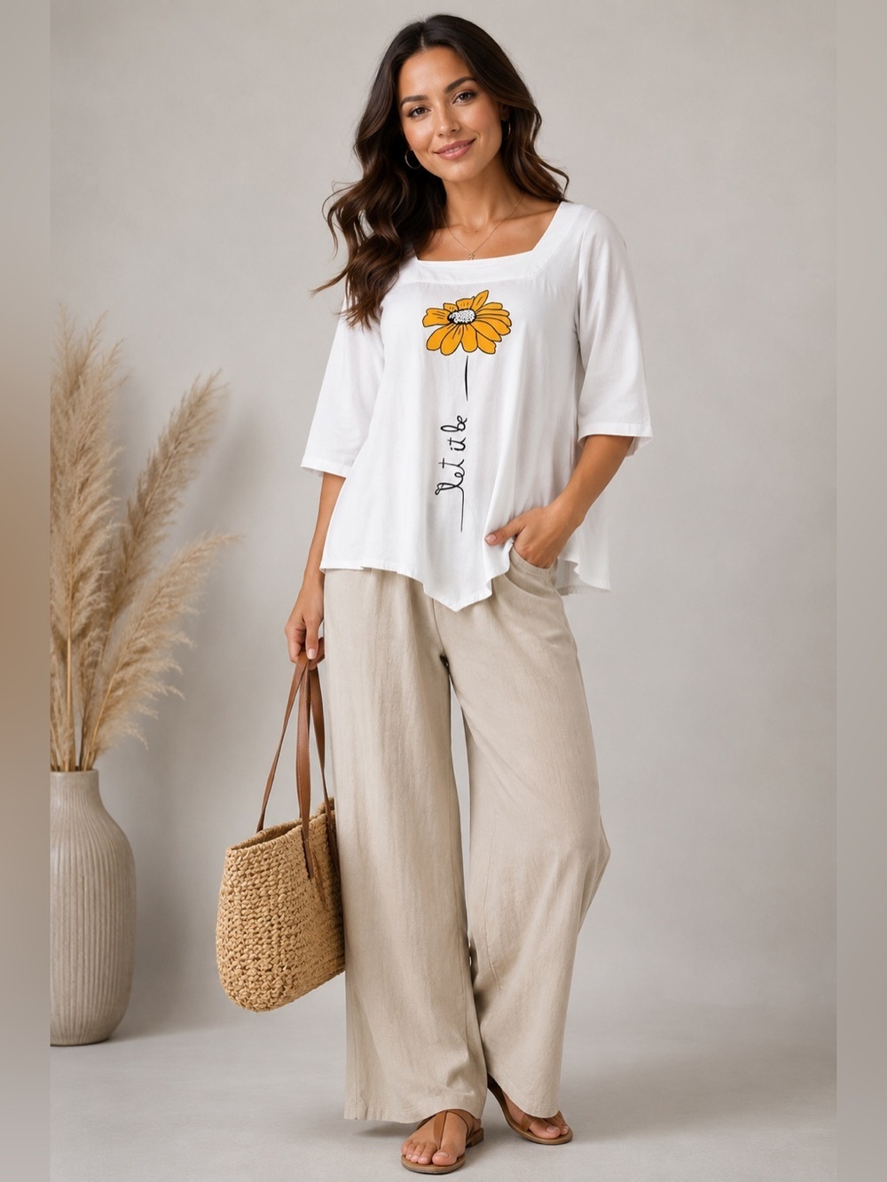 Cottonseed Casual Wear, INC
Let It Be Cotton Top size L